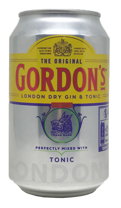 Gordon´s Gin & Tonic Dose 0,33l 10%vol.alc.