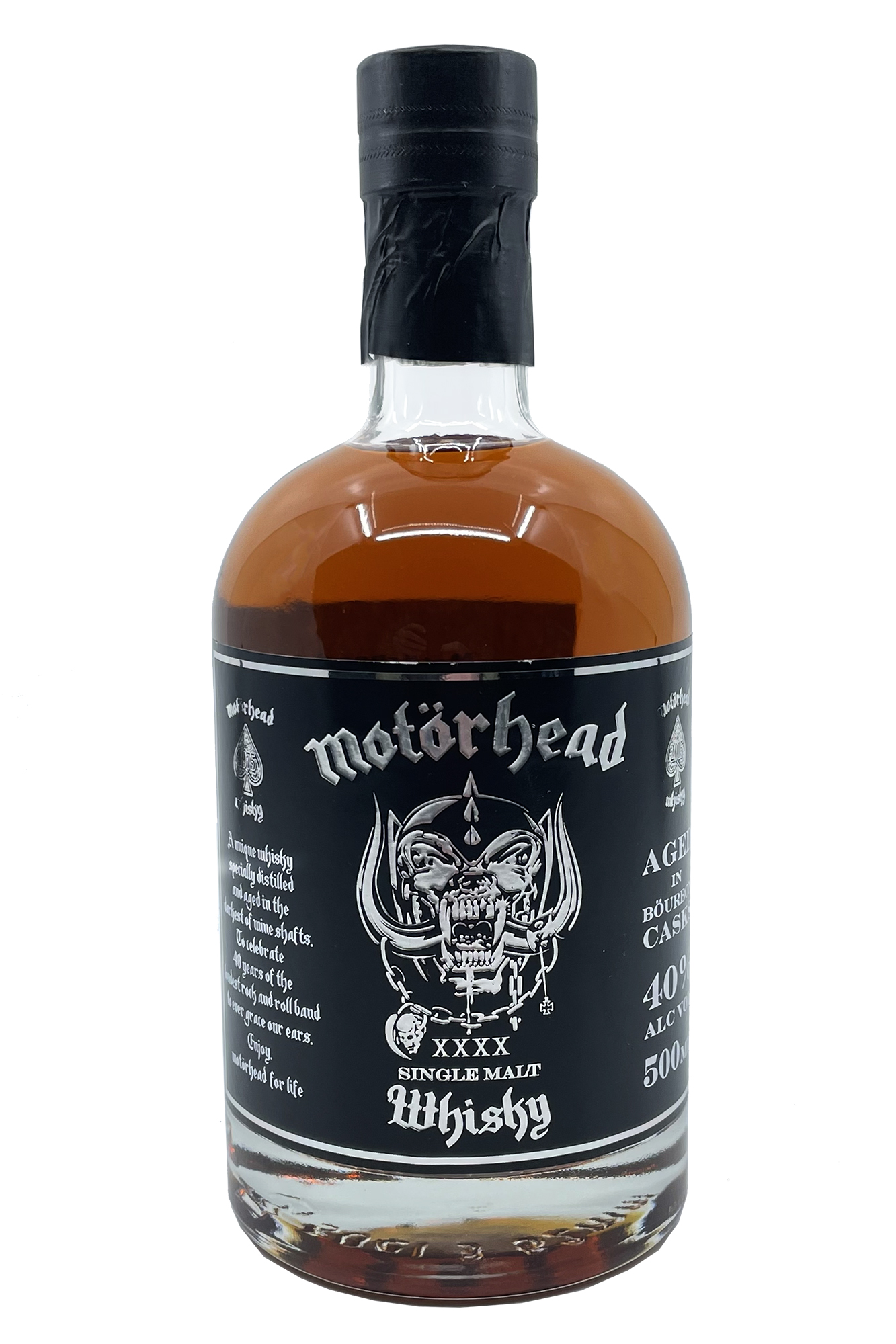 Motörhead Whisky XXXX Single Malt 0,5l 40%vol.