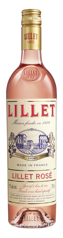 Lillet ROSE 0,75l 17%vol. Lillet ROSE 0,75l 17%vol.