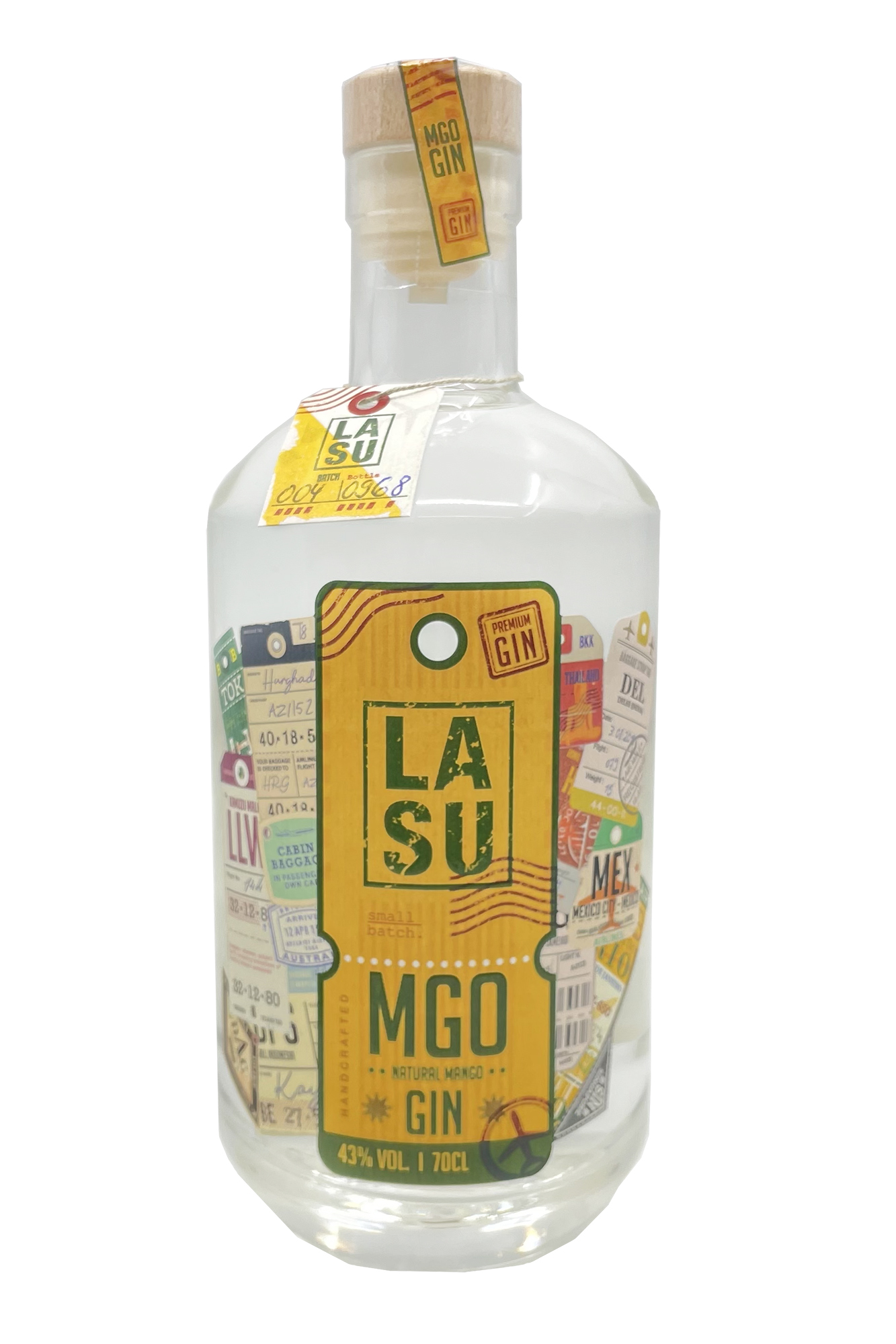 LA SU Gin - Mango Gin - 0,7l 43%vol.