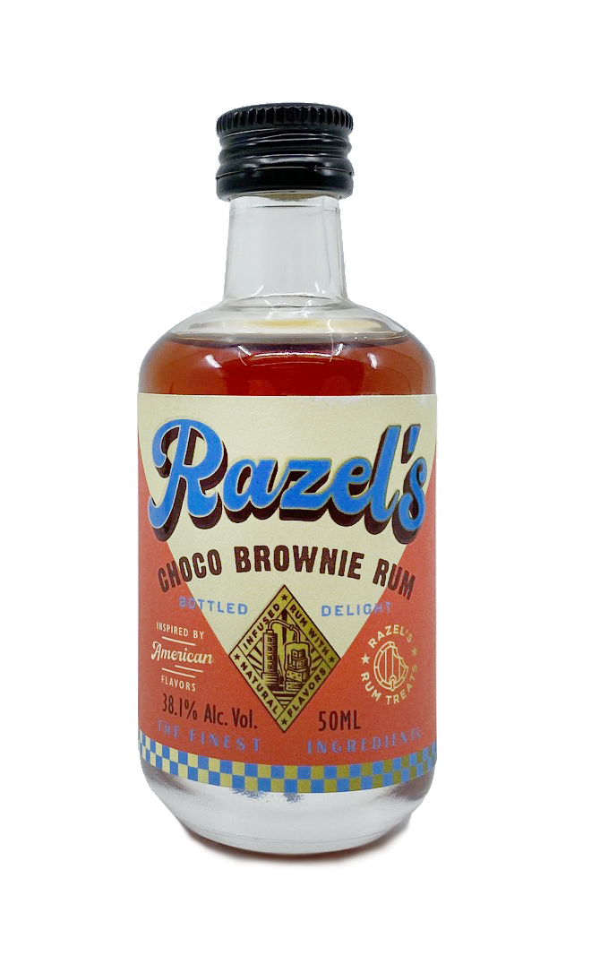 Razels Choco Brownie Rum - Miniatur - 0,05l 38,1%vol.