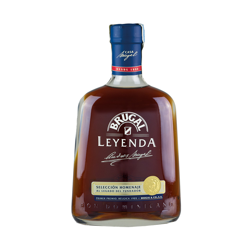 Brugal Leyenda - Brauner Premium Rum aus der Dominikanischen Republik 0,7l 38%vol.
