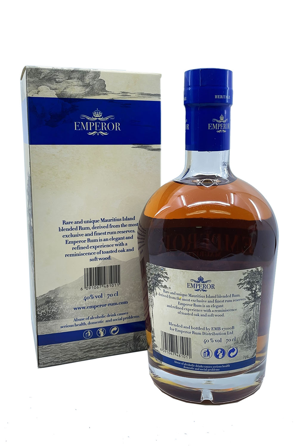 Emperor Mauritian Rum - Heritage - 0,7l 40%vol.