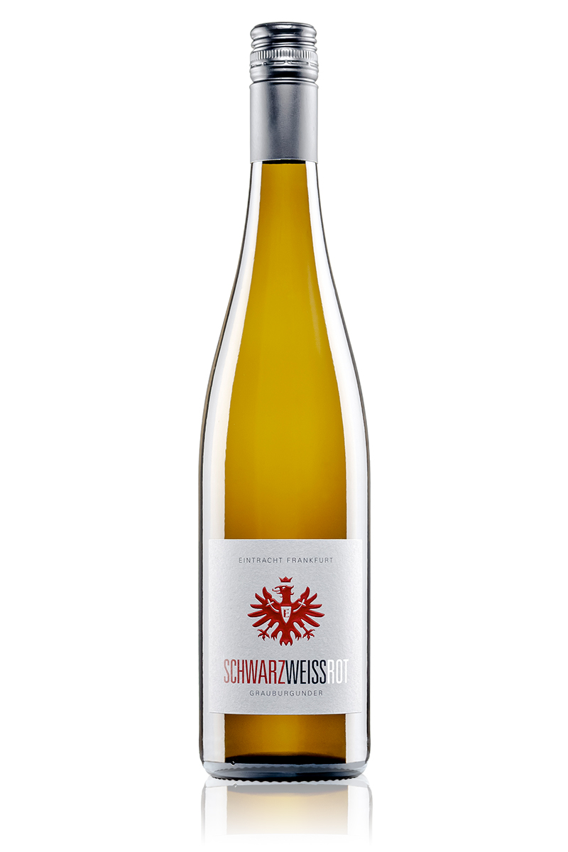 Eintracht Frankfurt Wein - SchwarzWeissRot - Grauburgunder 0,75l 12%vol.