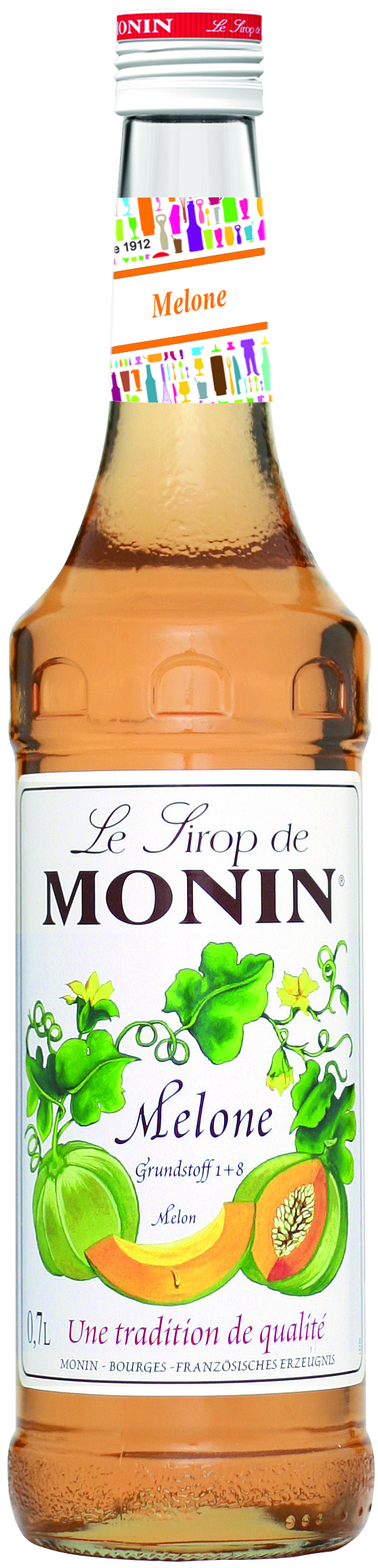 Monin Melonen Sirup 0,7l Melonensirup