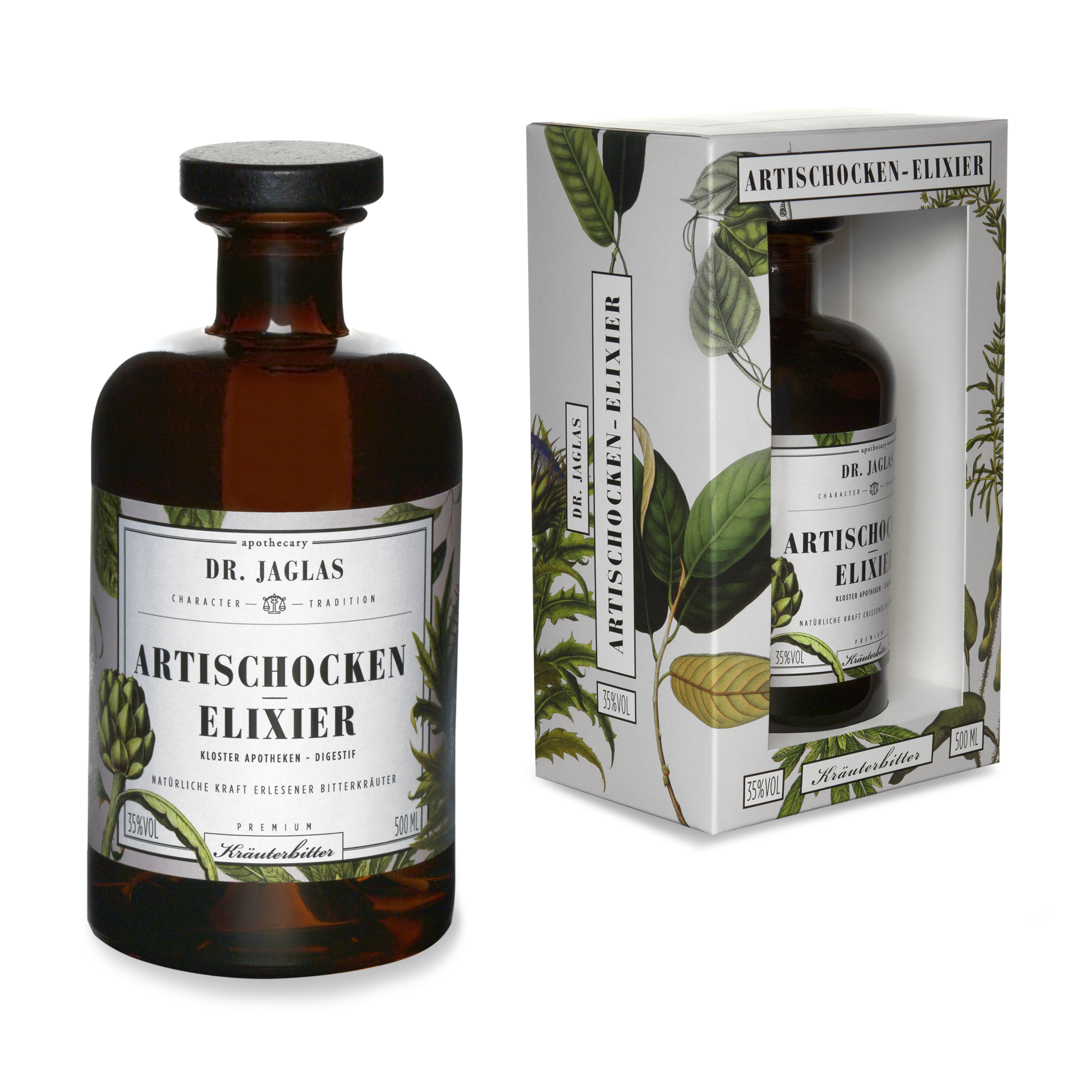 Dr. Jaglas Artischocken-Elixier 0,5l 35%vol.