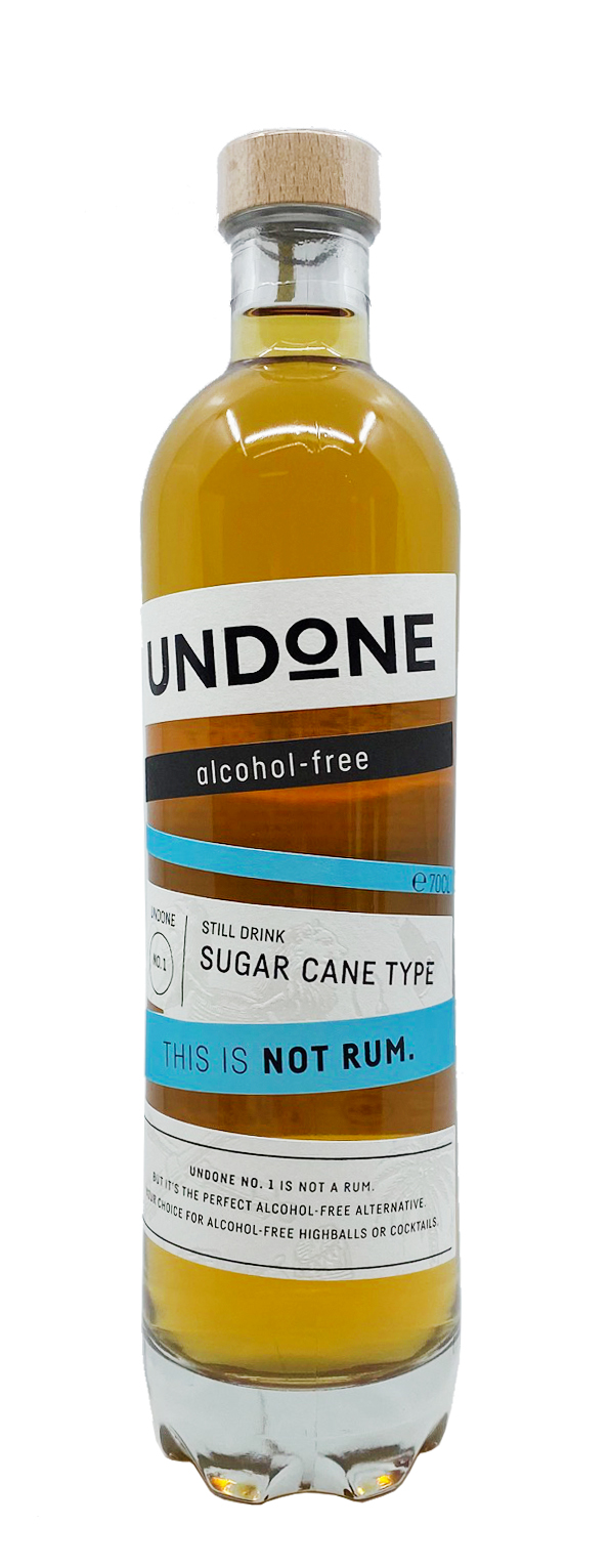 Undone Sugar Cane Type - This is not Rum - alkoholfreie Rum Alternative No.1 0,7l