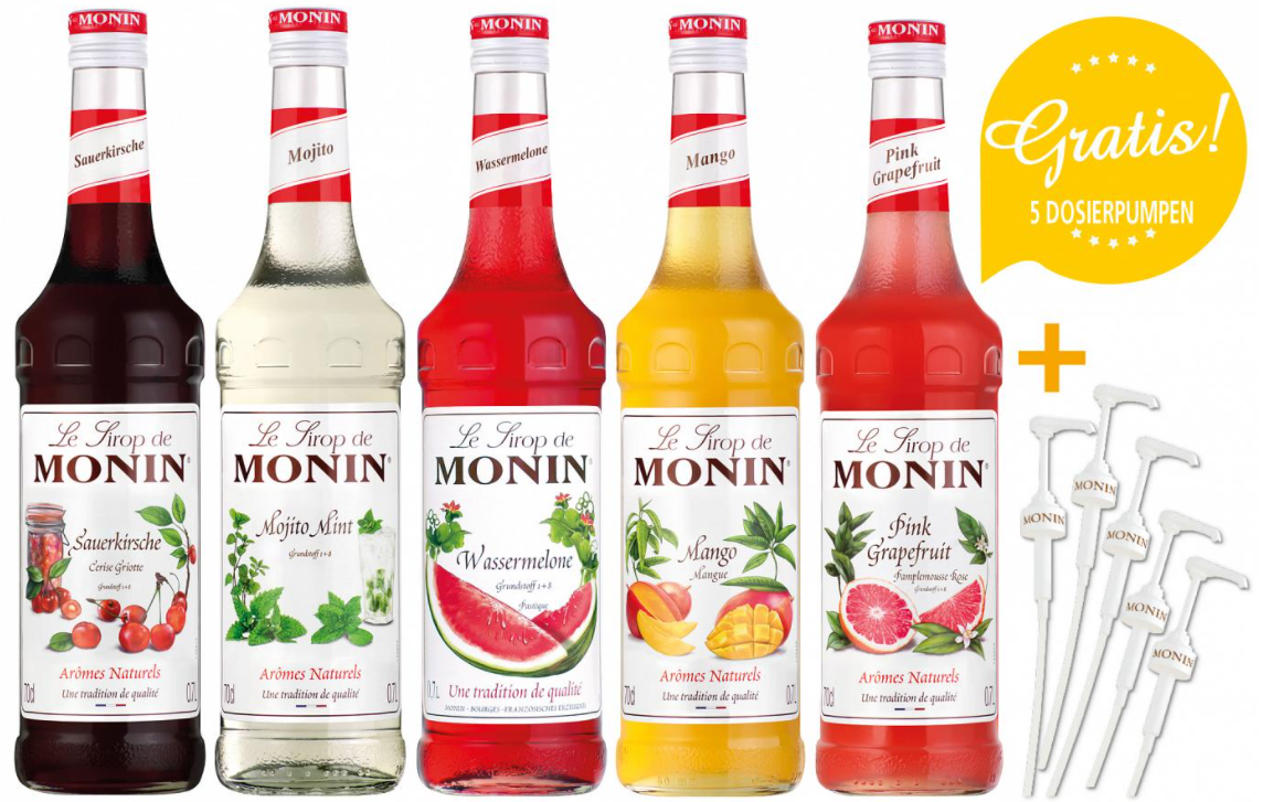 Monin - Cocktail Set 5+5 - 3,5l