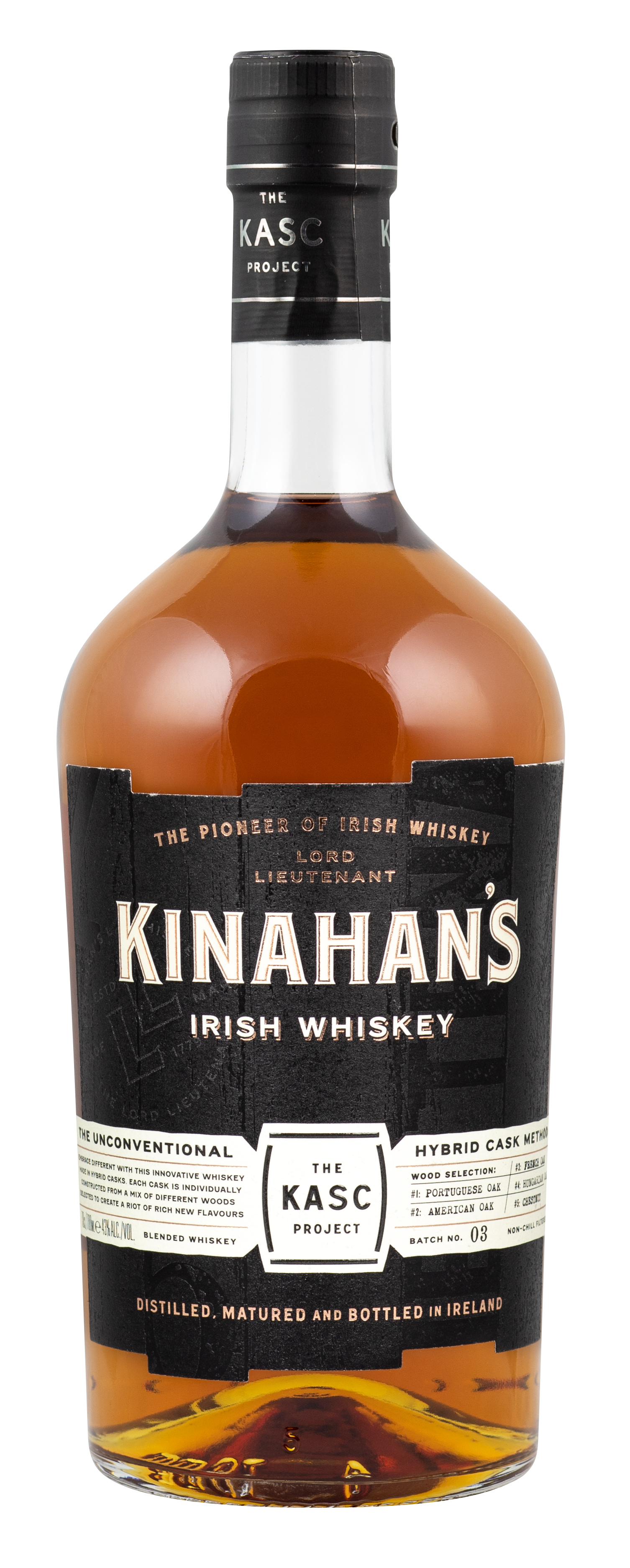Kinahan's - Irish Whiskey - The KASC Project 0,7l 43%vol.