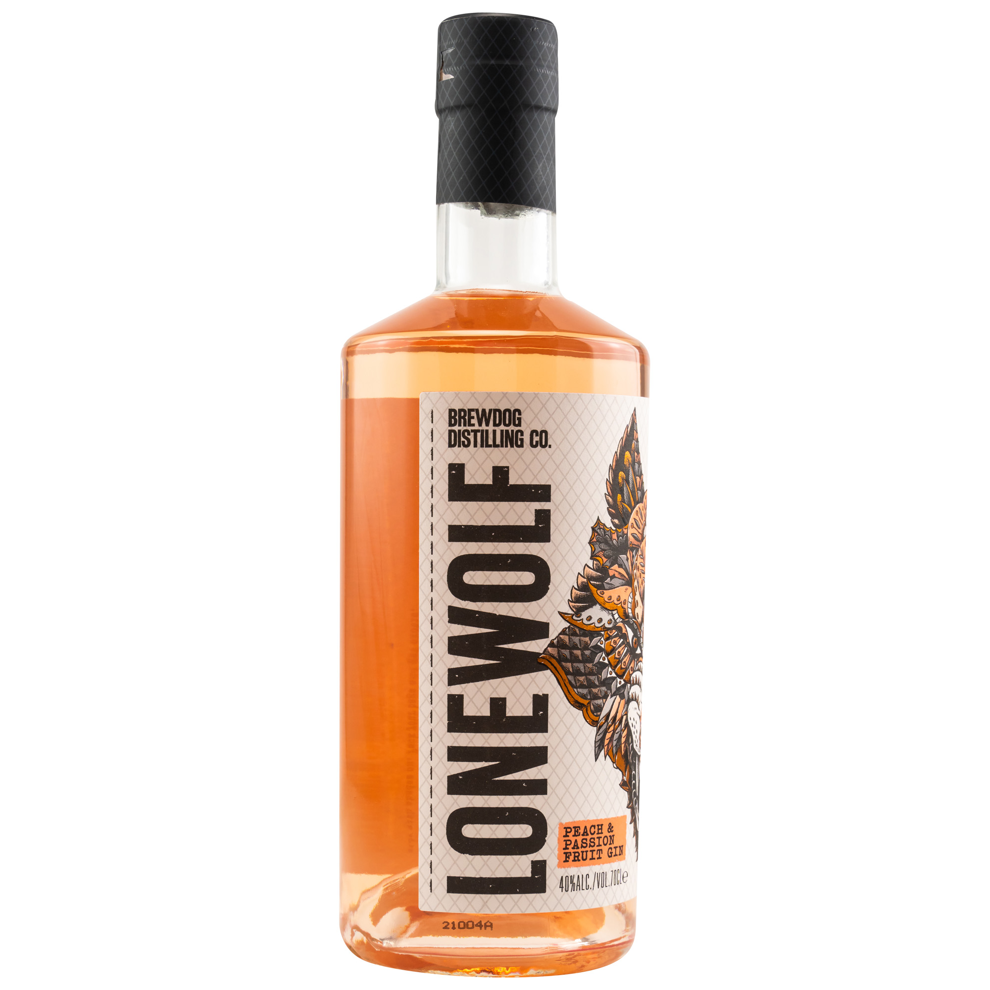 LoneWolf - White Peach & Passion Fruit Gin - BrewDog 0,7l 40%vol.