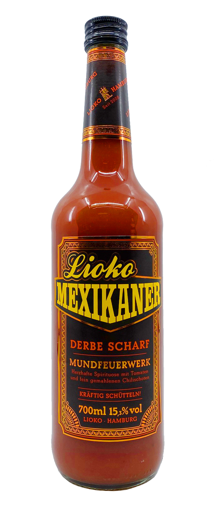 Lioko Mundfeuerwerk Derbe Scharf - Mexikaner 0,7l 15,3%vol.