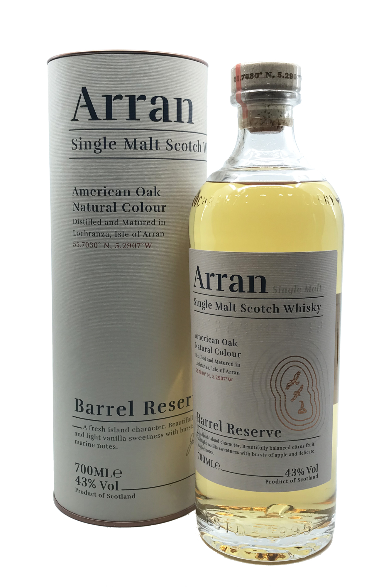 Arran - Barrel Reserve - Single Malt Scotch Whisky - 0,7l 43% vol. Alk.