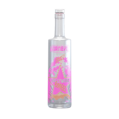 Karneval Flavored Vodka 0,5l - 40 % vol. - Bonez Hollywood Edition -  Raspberry & Coconut
