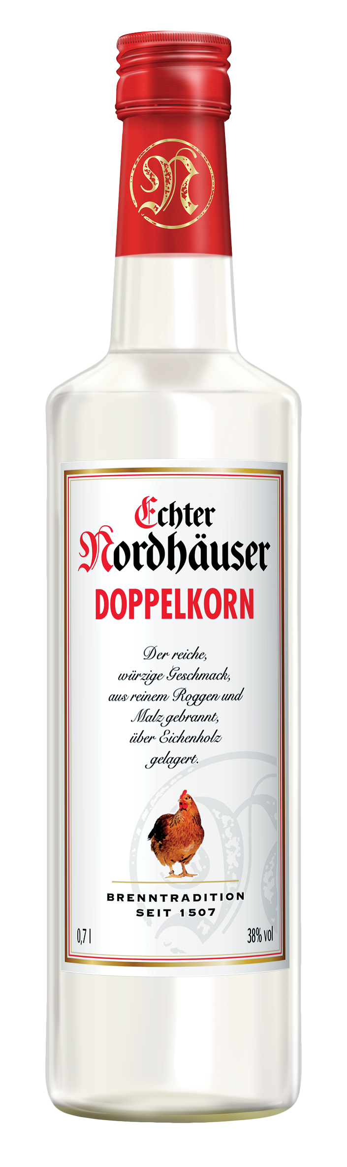 Echter Nordhäuser DOPPELKORN 0,7l 32%vol.