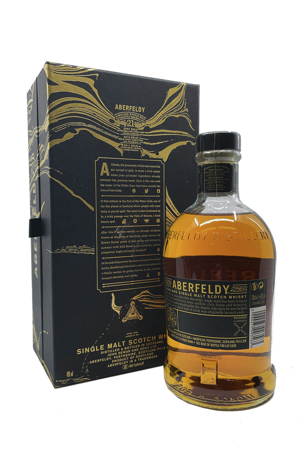 Aberfeldy ~ 21 Year Limited Release ~ 0,7l 40%vol.