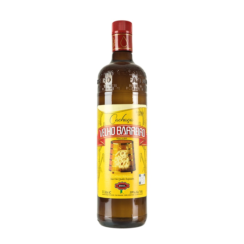 Velho Barreio  Silver - Zuckerrohrschnaps - Cachaça SILVER 1L 39%vol.