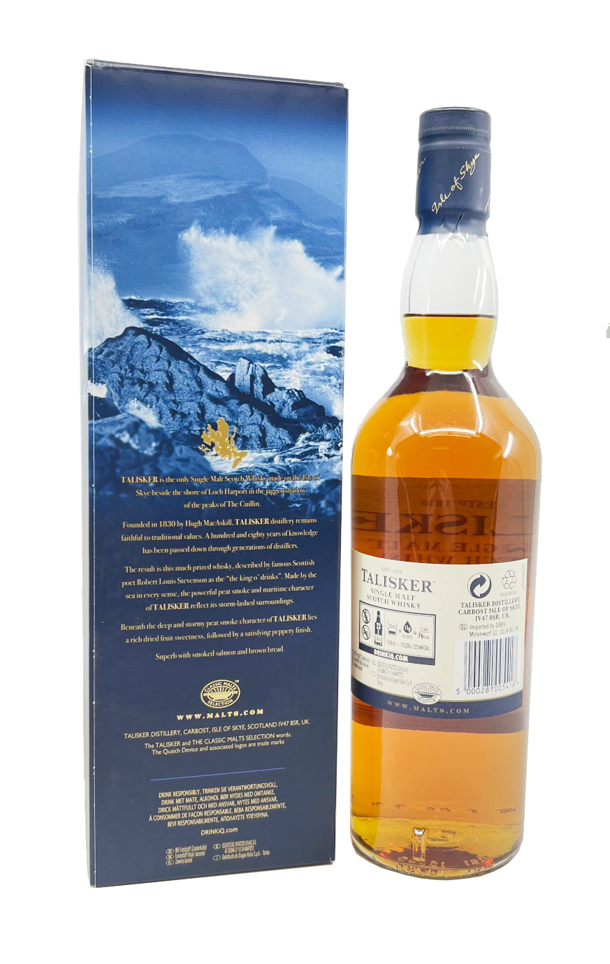 Talisker - 10 Years - Single Malt Whisky 0,7l 45,8%vol.