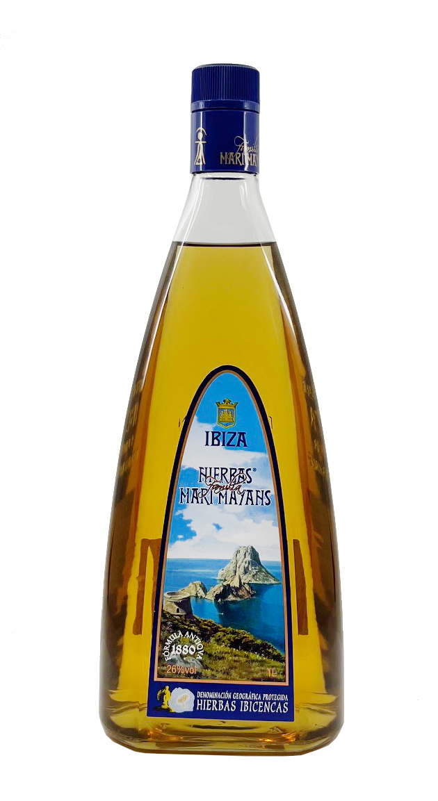 Ibiza - Hierbas Familia Mari Mayans - ohne Zweig 1l 26%vol. Ibiza - Hierbas Familia Mari Mayans - ohne Zweig 1l 26%vol.
