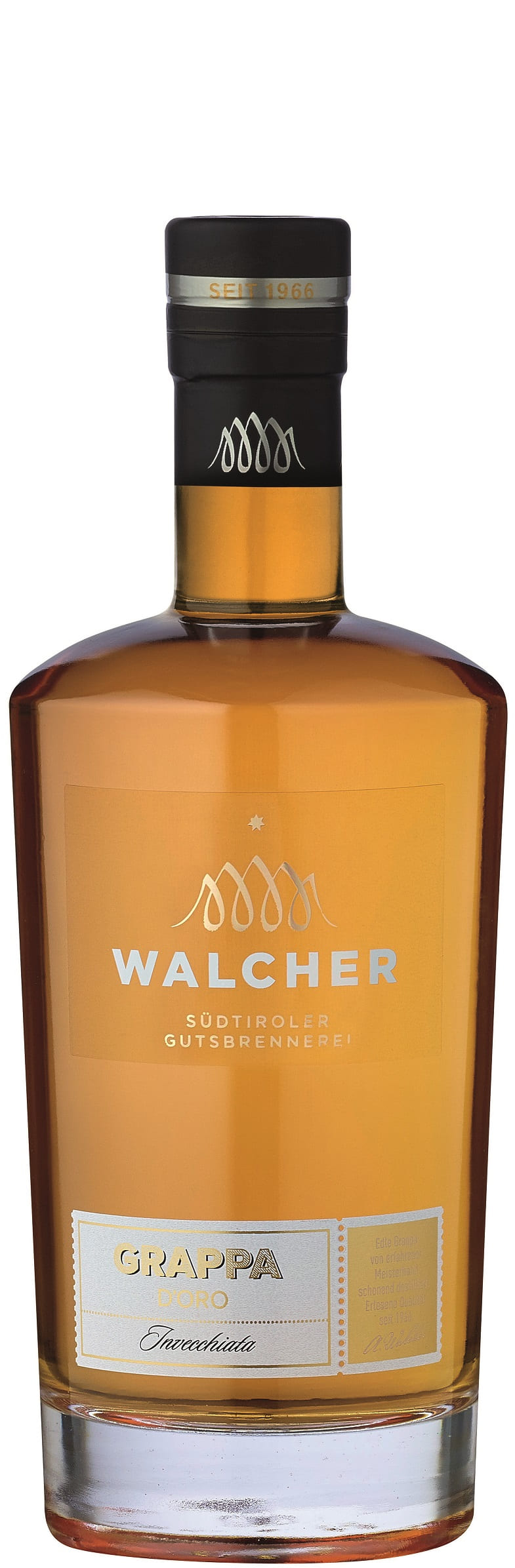 Walcher Grappa d´Oro 40%vol. 0,7l