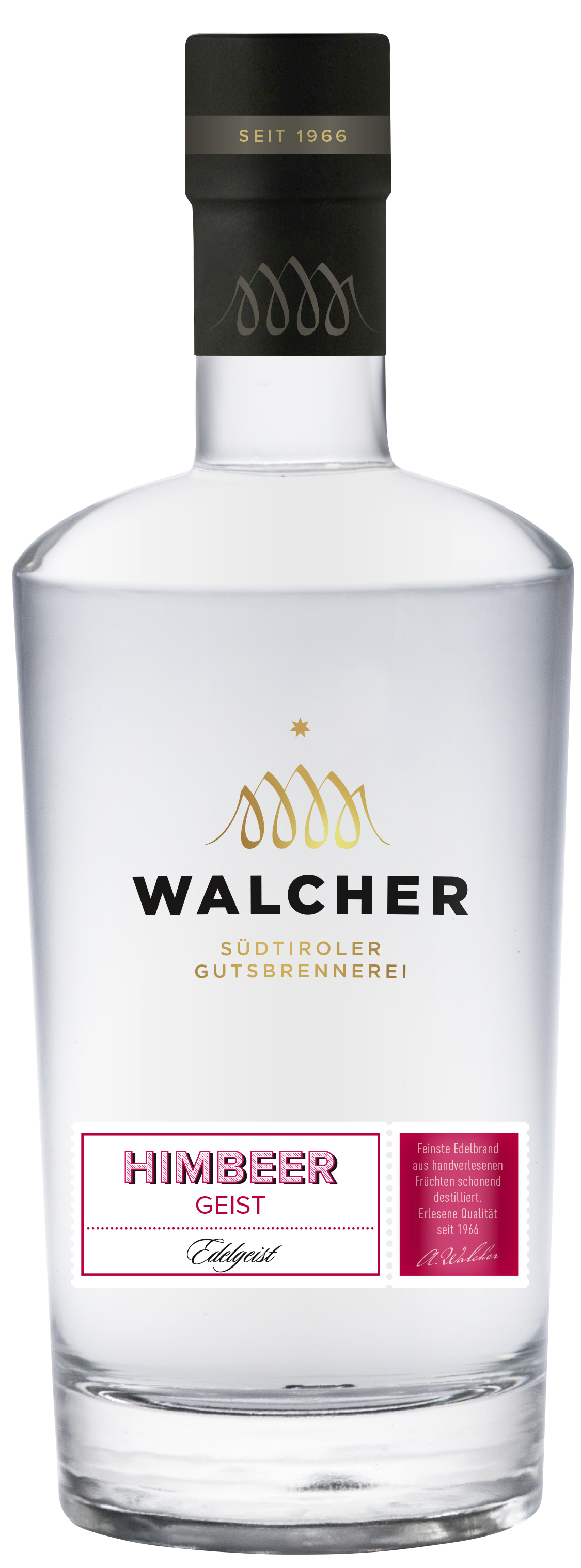 Walcher Himbeergeist BIO 40%vol. 0,7l