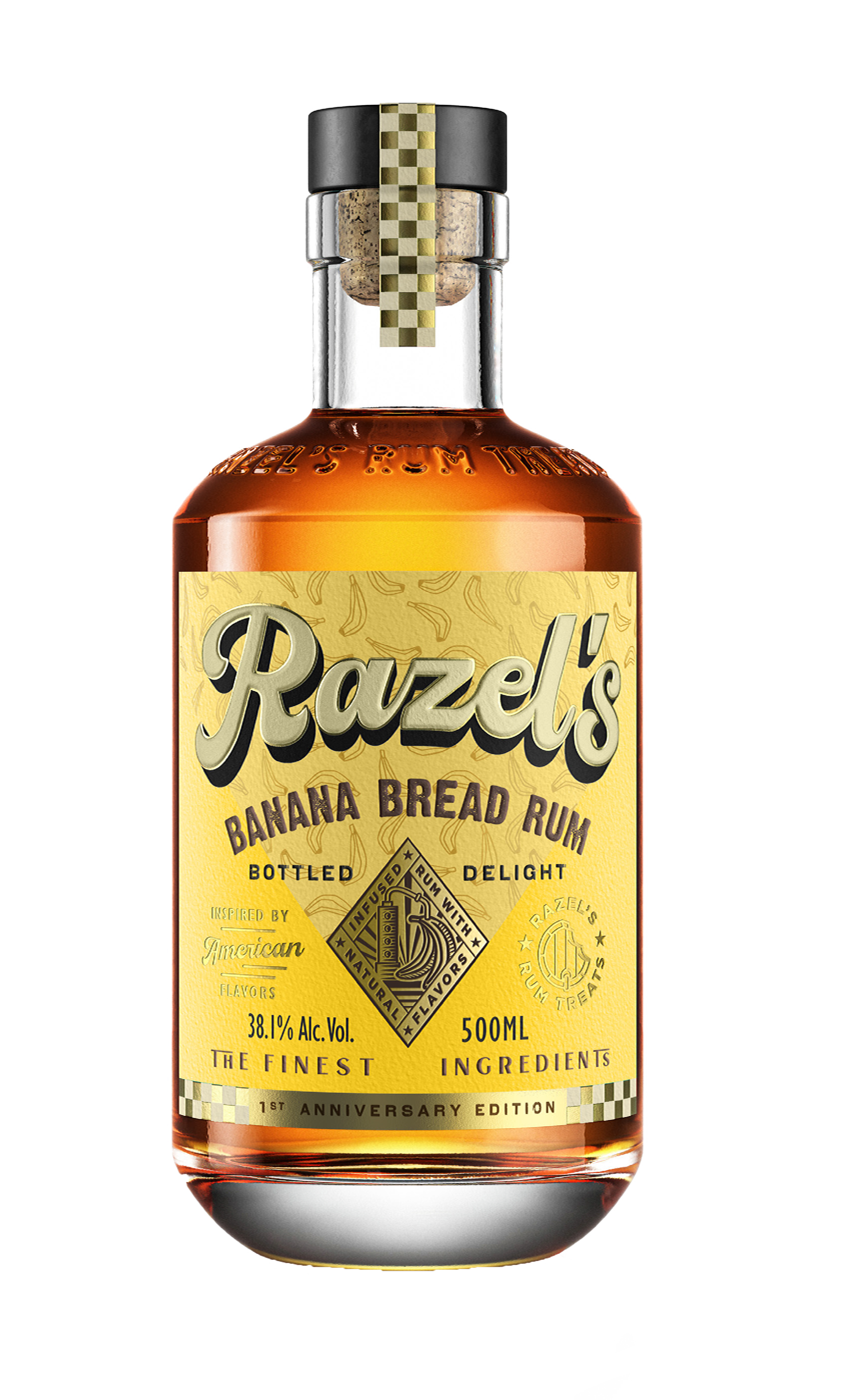 Razels Banana Bread Rum 0,5l 38,1%vol.