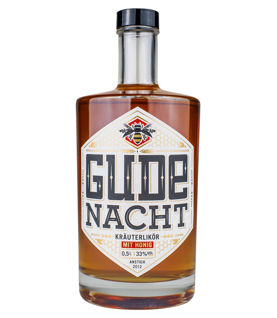 gude_nacht-1 Gude Nacht - Kräuterlikör mit Honig - 0,5L