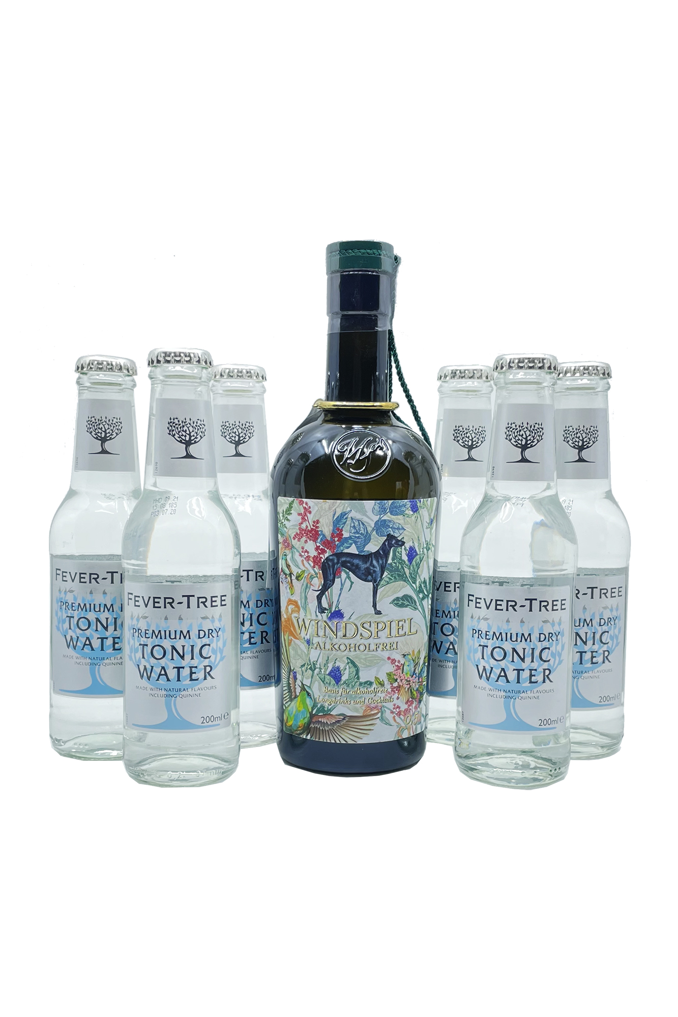 Windspiel - alkoholfreies Gin und Tonic Set - für alkoholfreien kalorienreduzierten Gin&Tonic (1x0,5