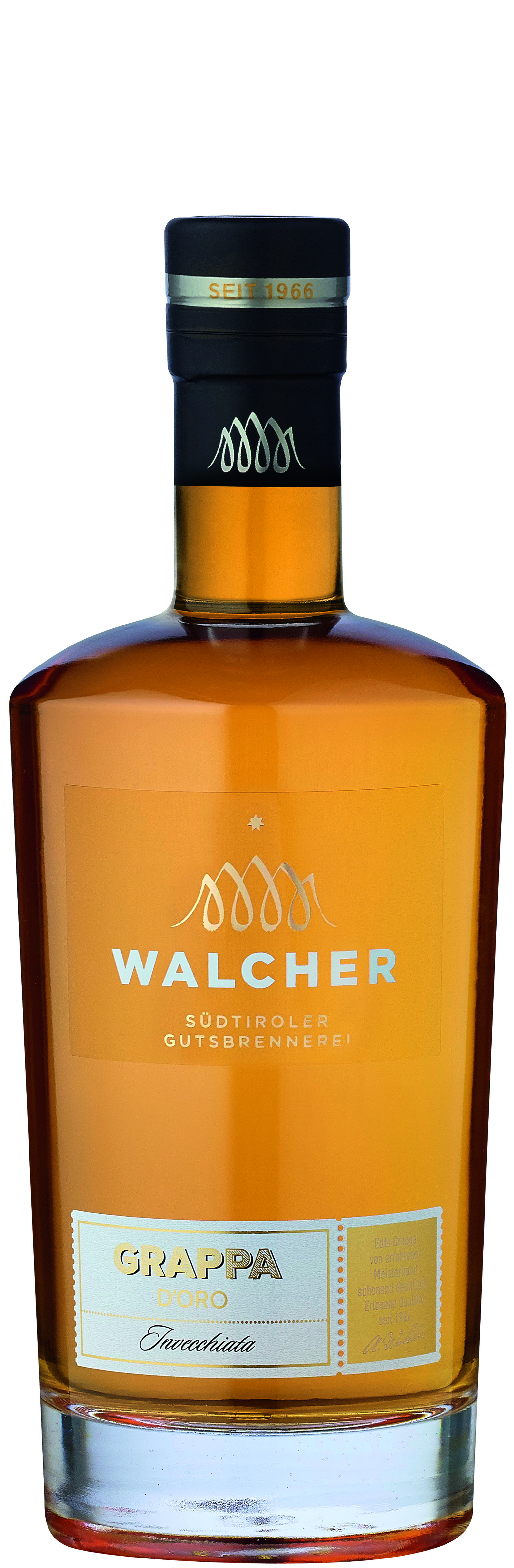 Walcher Grappa d´Oro 40%vol. 0,7l