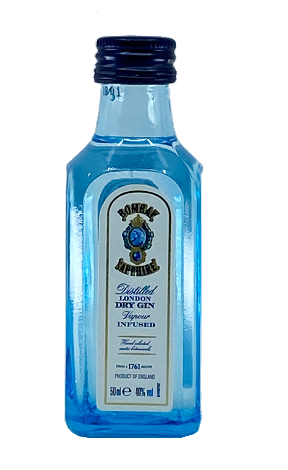 Bombay Sapphire London Dry Gin - MINIATUR - 0,05l 40% vol.