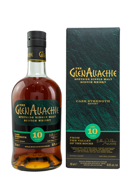 Glenallachie 10 Years - Cask Strength  Batch 7 - 0,7l 56,8%vol.