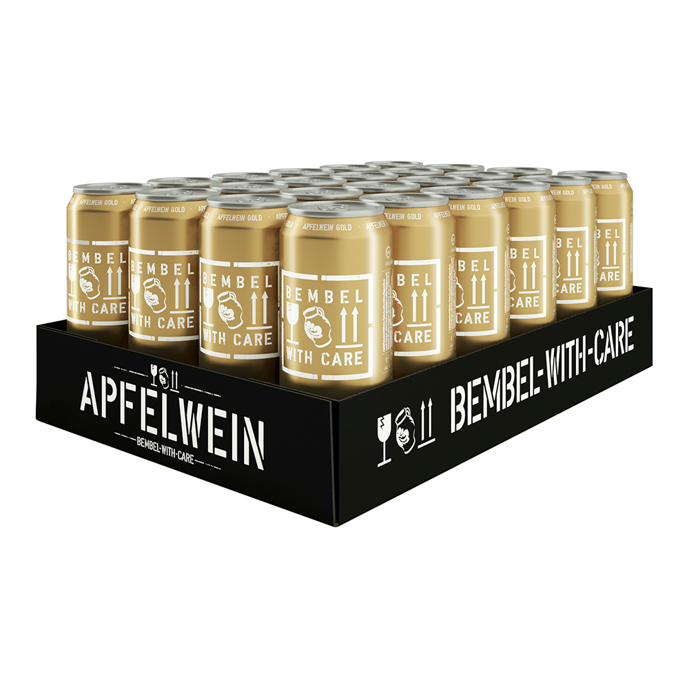 24x Bembel with Care Apfelwein Gold - Apfelwein verfeinert mit Quitte *versandkostenfrei*