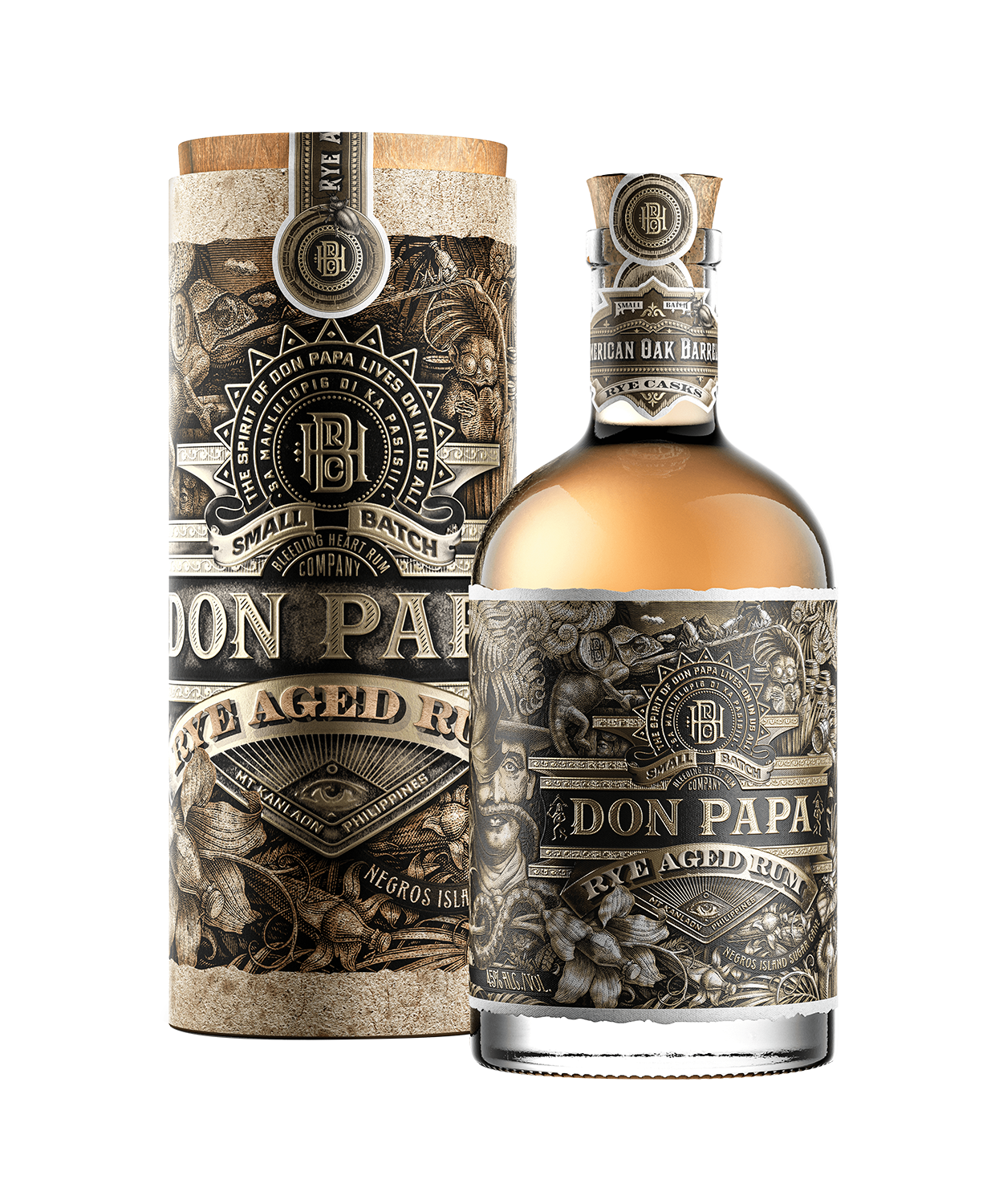 Don Papa RYE AGED RUM 0,7l 45%vol.