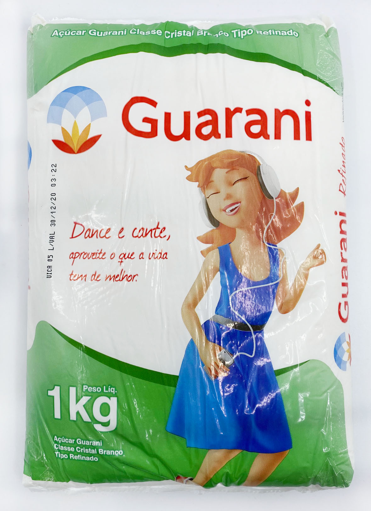 Guarani feiner weißer Rohrzucker aus Brasilien 1kg - perfekt für Caipirinha