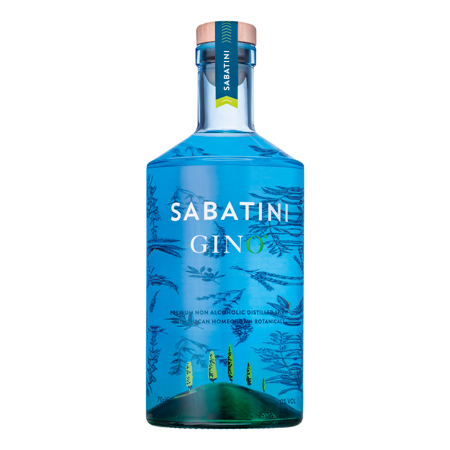 Sabatini GinO° - alkoholfreier Gin - 0,7l
