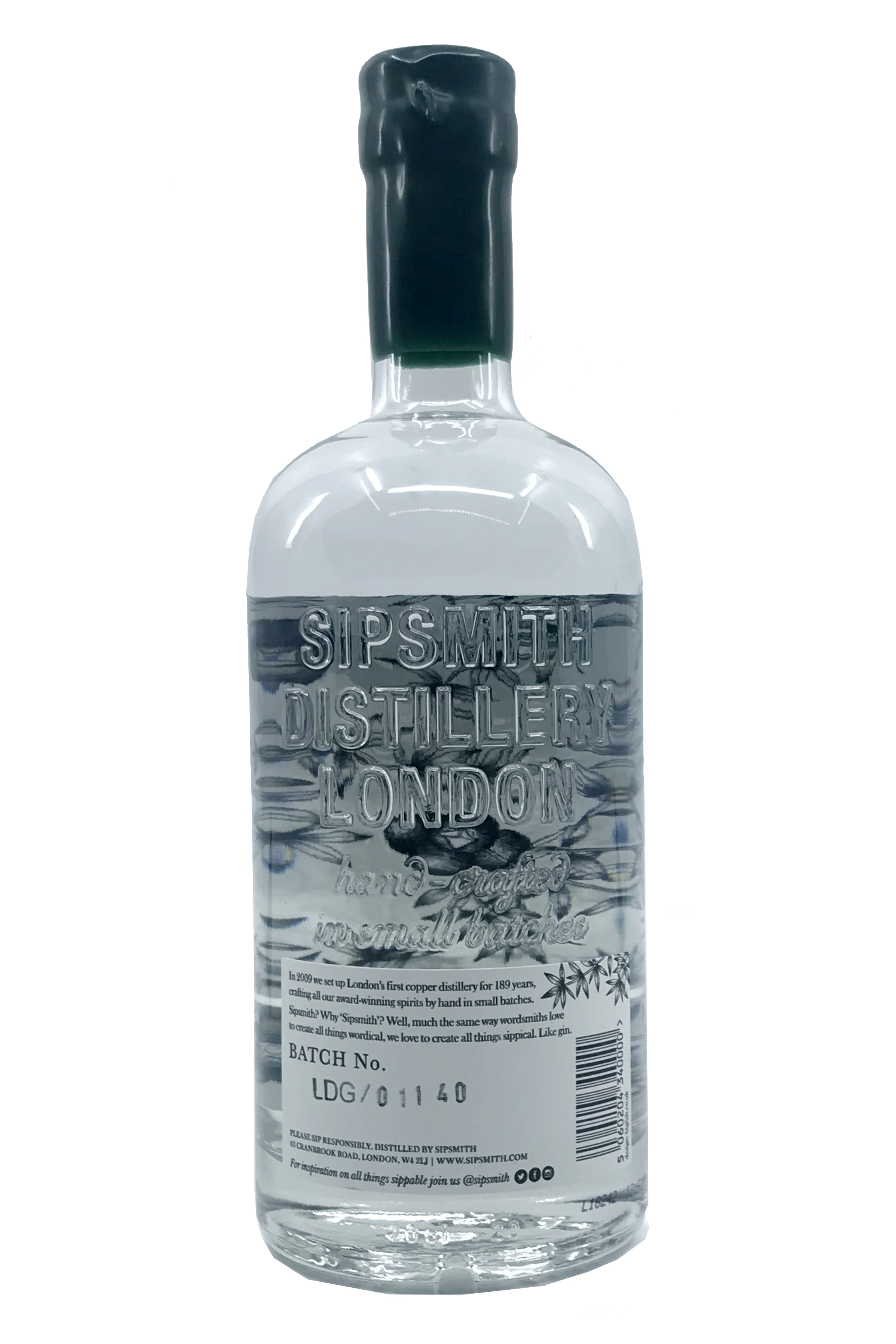 Sipsmith - London Dry Gin - 0,7l 41,6% vol. Alk.
