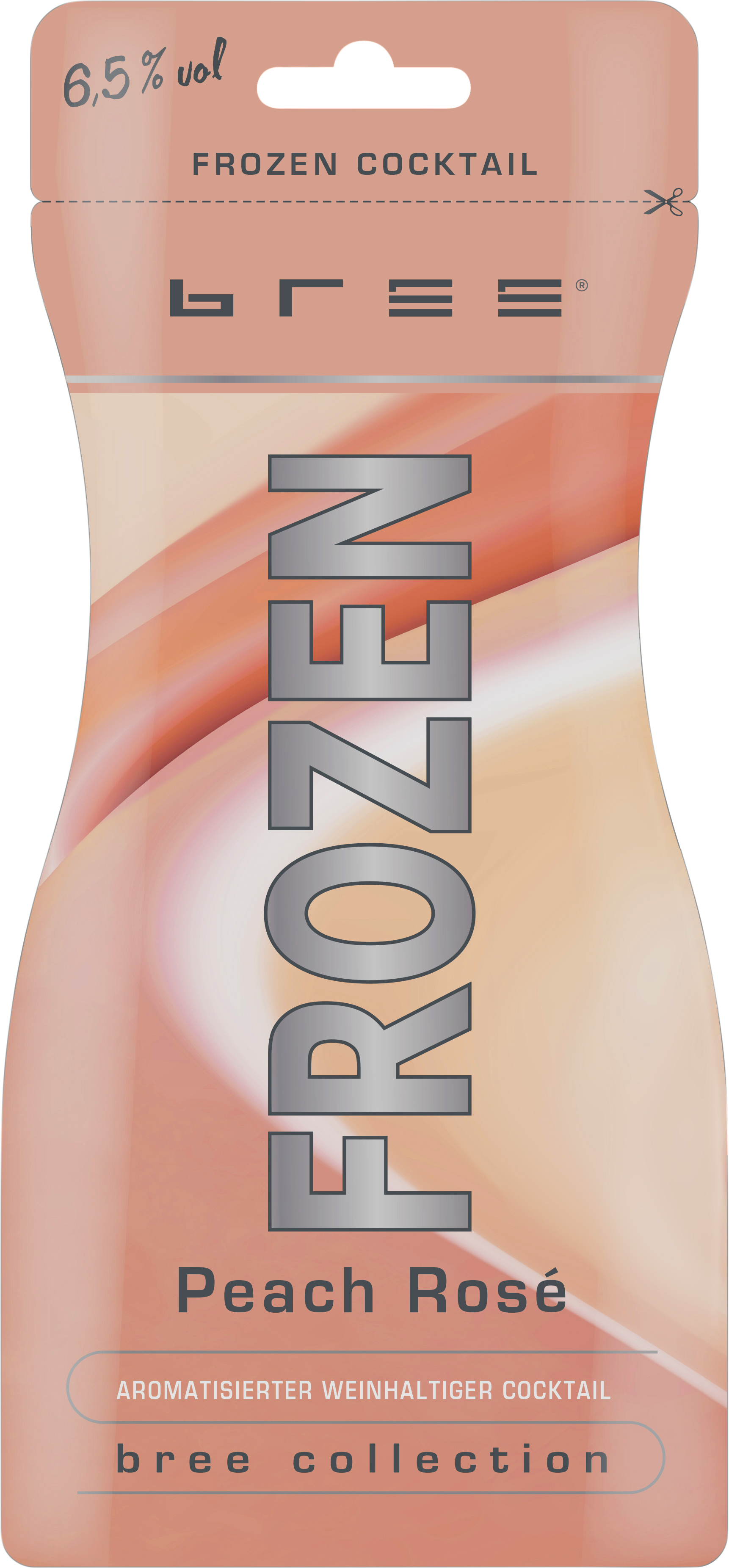 Bree Frozen Peach Rosé 0,25l 6,5%vol.