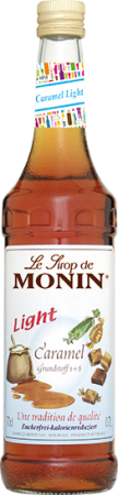 Monin Sirup Karamell Light - kalorienreduziert Karamelsirup 0,7l