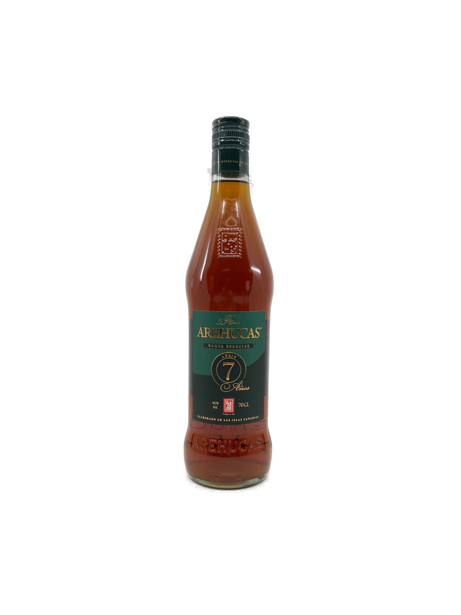 Ron Arehucas Carta Especial 7 Anos 0,7l 40%vol. Ron Arehucas Carta Especial 7 Anos 0,7l 40%vol.
