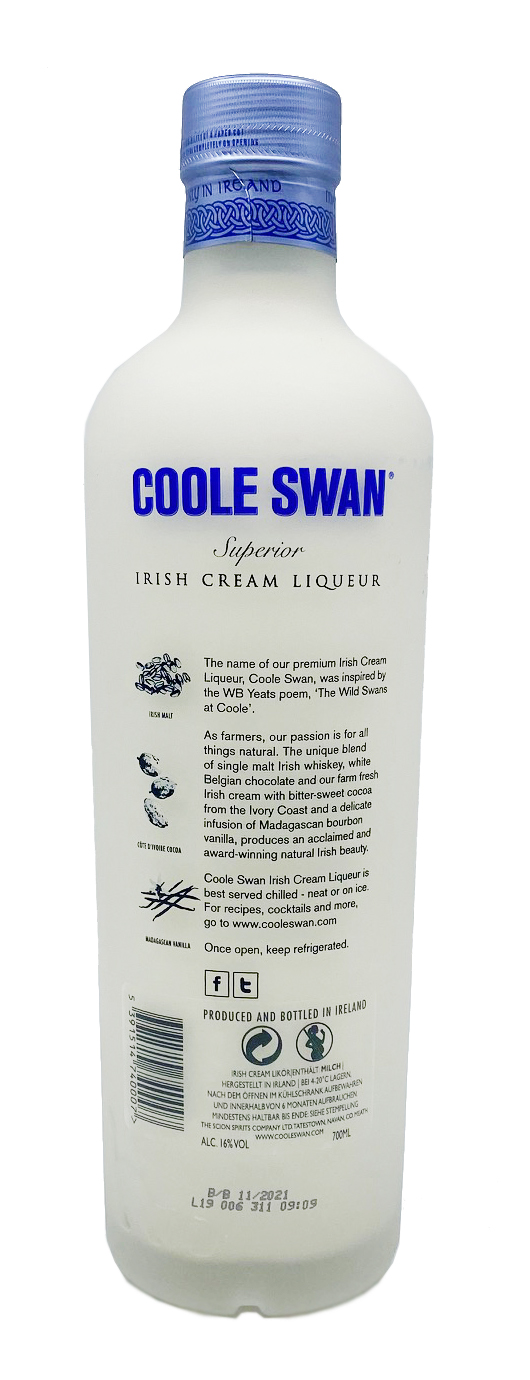 Coole Swan Irish Cream Liqueur 0,7l 16%vol.