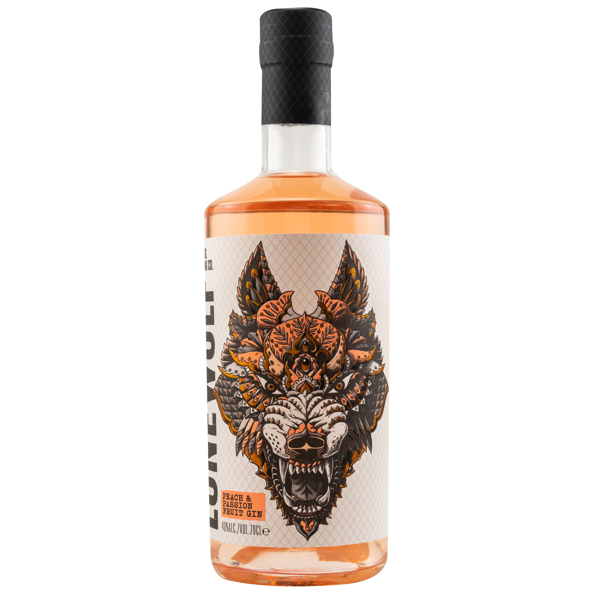 LoneWolf - White Peach & Passion Fruit Gin - BrewDog 0,7l 40%vol.