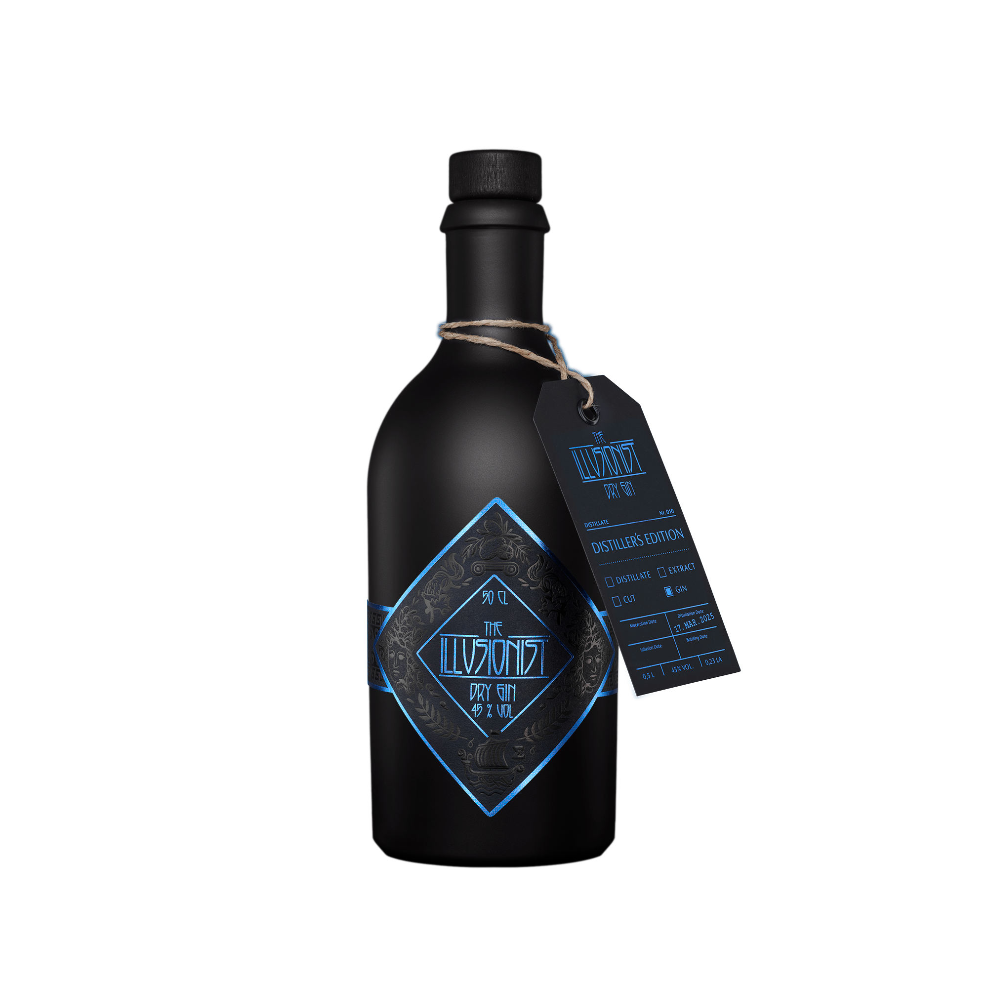 The Illusionist Dry Gin – Distiller's Edition 2025 - 500ml 45%vol.