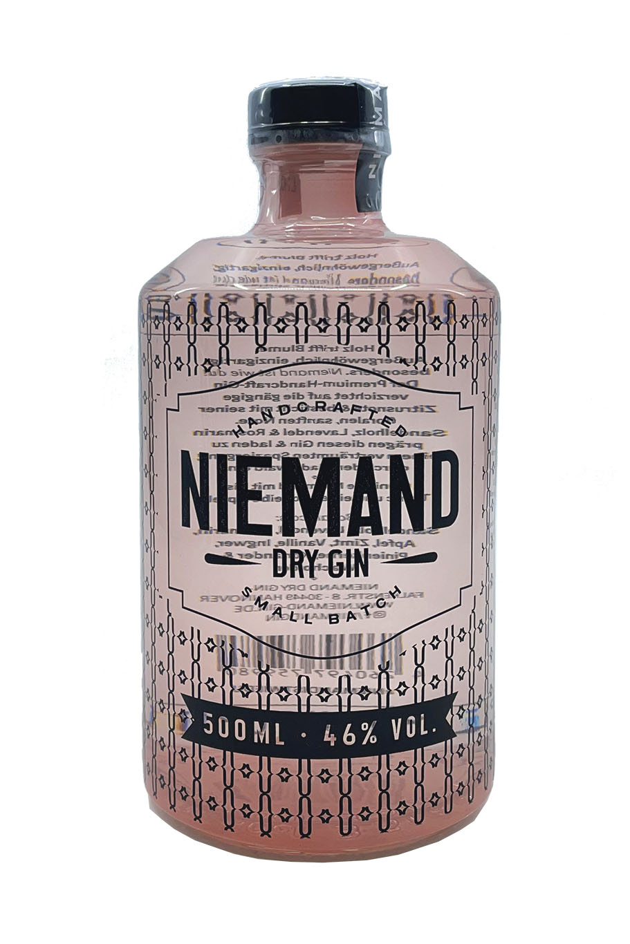 NIEMAND ~ Dry Gin ~ 0,5l 46%vol.