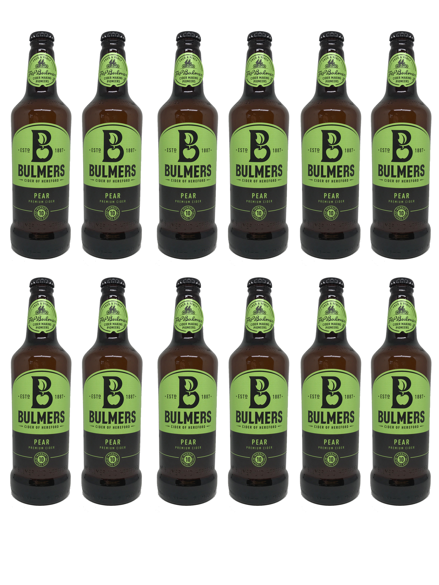 12x Bulmers Cider No.10 - Pear Birnencider Birne 0,5l 4,5%vol. - Großpackung *versandkostenfrei*