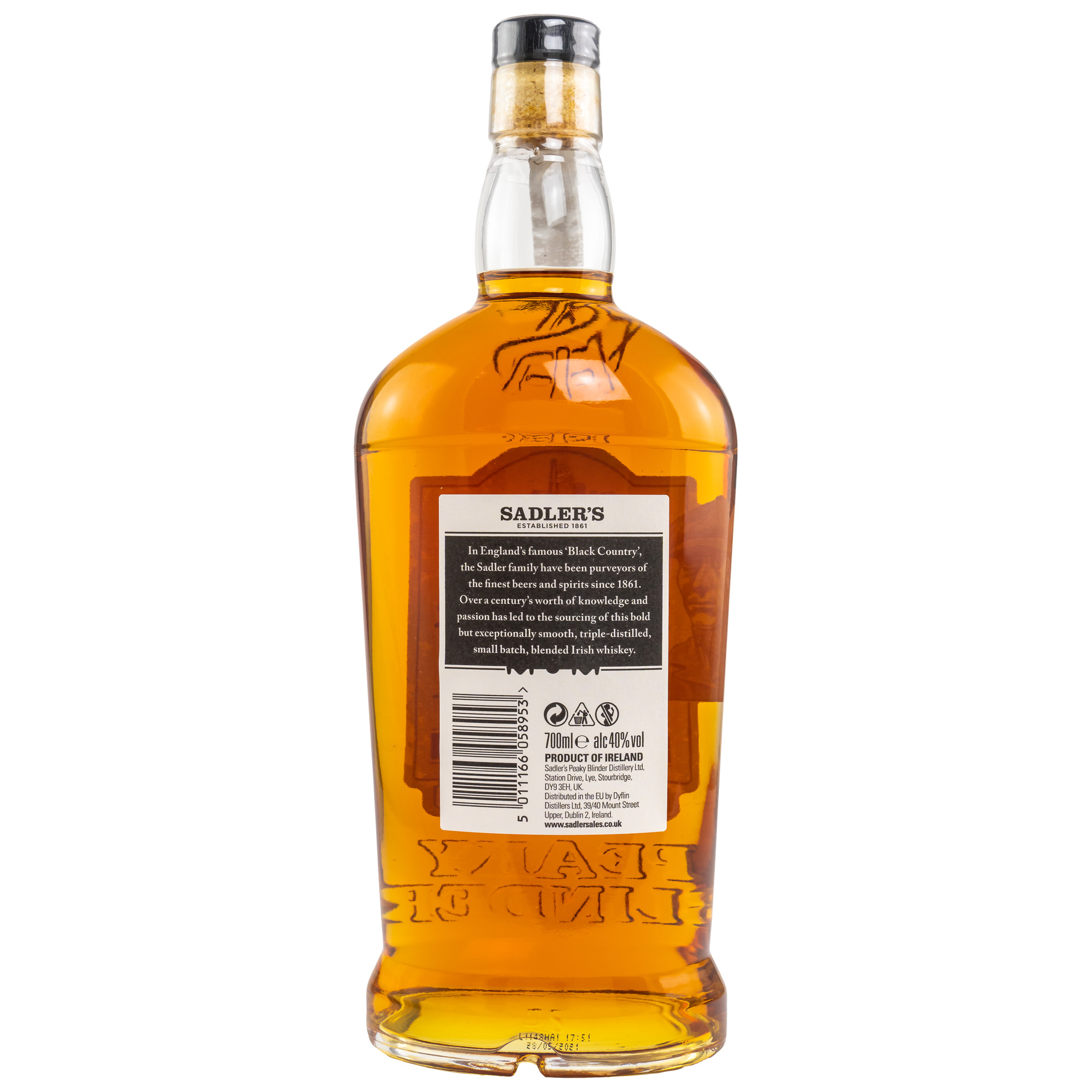 Peaky Blinder - Blended Irish Whiskey 0,7l 40%vol.