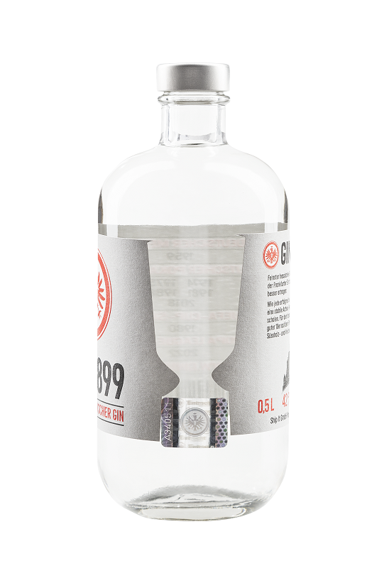 GIN_1899_Freisteller_2022_Side_2 GIN 1899 - Eintracht Frankfurt Gin - 0,5l 42%vol.