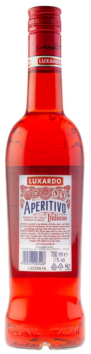 Luxardo Aperitivo Italiano - italienischer Aperitif 0,7l 11%vol. 