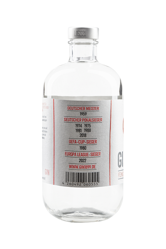 GIN 1899 - Eintracht Frankfurt Gin - 0,5l 42%vol.