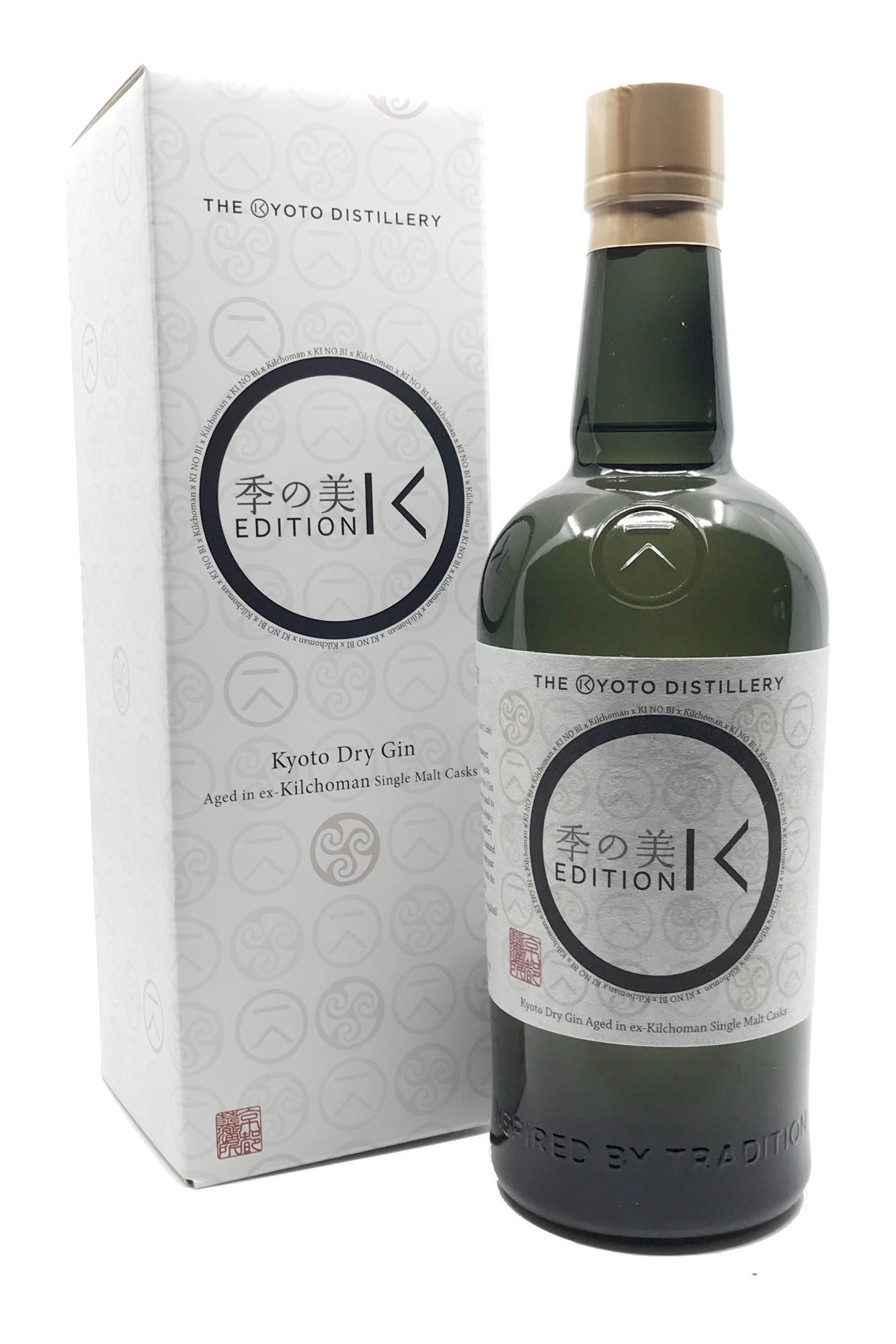 KI NO BI Edition K - Kyoto aged Dry Gin - 0,7l - 46% vol. Alk. - Kinobi