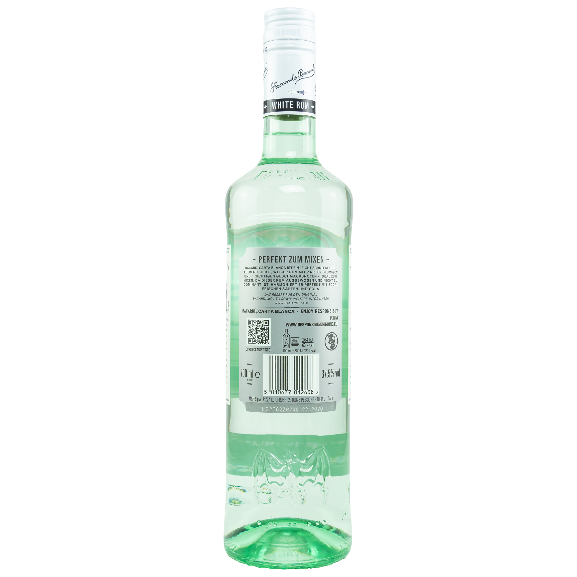 Bacardi Carta Blanca 0,7l 32%vol.