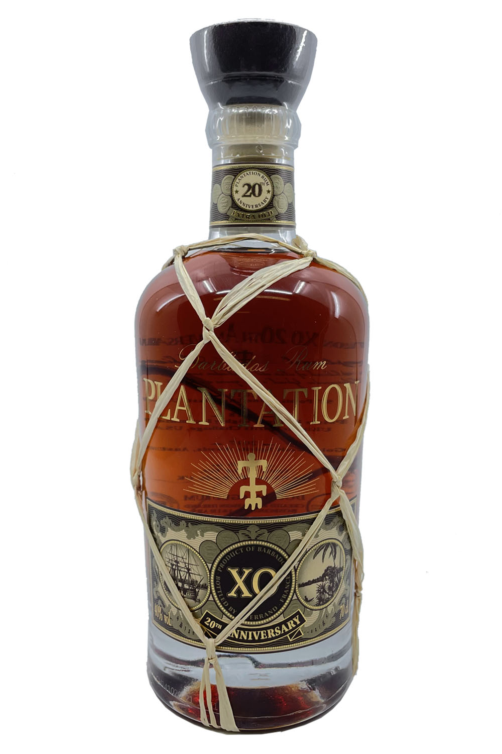 10191 XO Plantation 2 | Geschenkpaket Plantation 40%vol. Gläsern Rum 0,7l mit